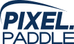 Pixel Paddle Logo